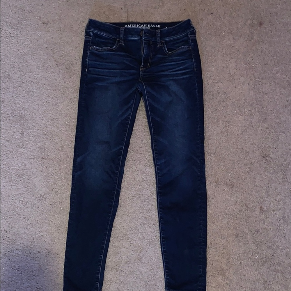 dark denim jean jeggins
